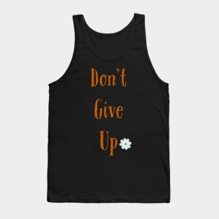 Don't Give Up - Baby-Bodysuit  - Onesies for Babies - Onesie Design Tank Top